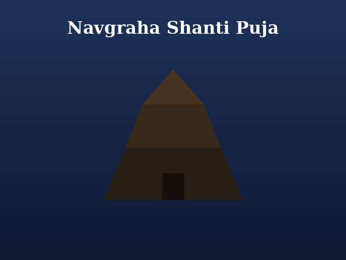 Navgraha Shanti Puja for Planetary Peace